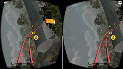 Simulate VR Roller Coaster Free screenshot 2