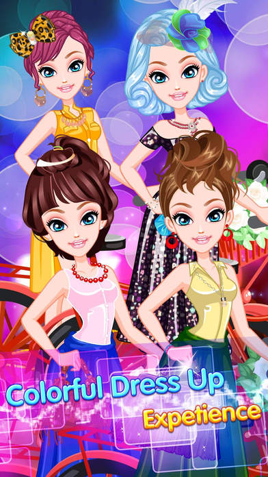 Bike Girl Makeover & Dressup Salon games for girls screenshot 4