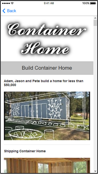 Shipping Container House Plans screenshot 3