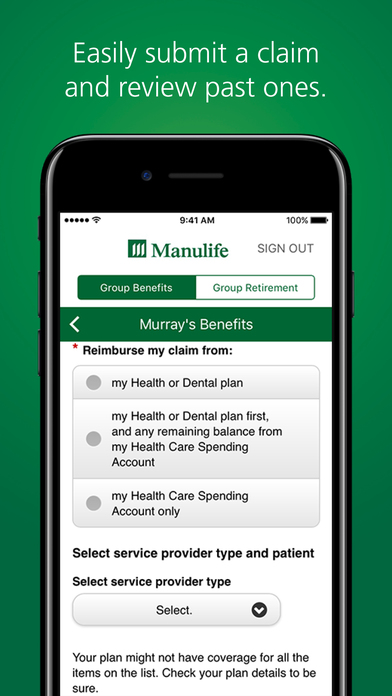 Manulife Mobile screenshot 2
