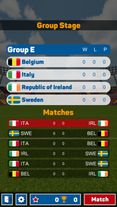 Penalty Soccer 21E 2016: Italy screenshot 2