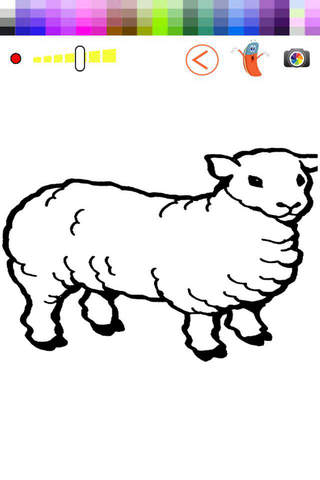 Coloring Sheep For Toddles screenshot 2