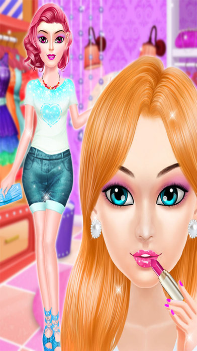 Glam Doll Makeover - Princess Makeup Salon screenshot 3