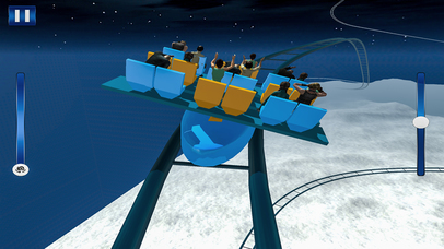 Snow Sky Visit Roller Coaster screenshot 2