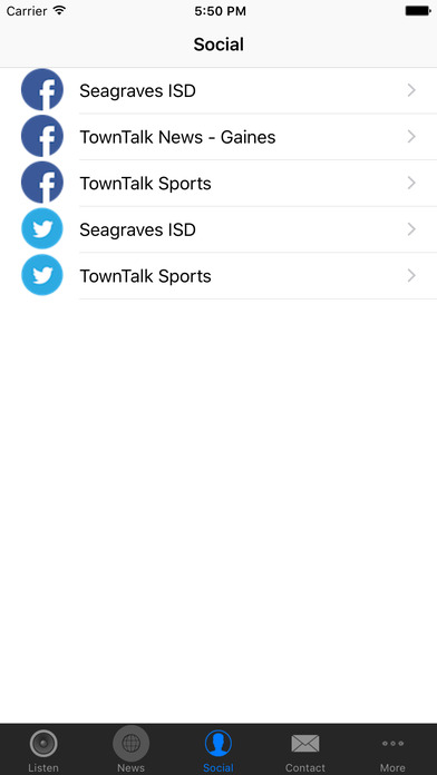 Seagraves Sports Radio App screenshot 4