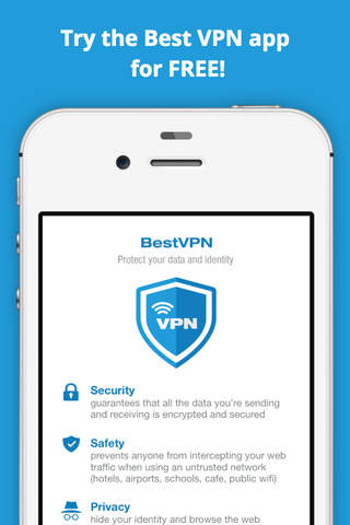 Best VPN for iPhone Unlimited proxy & free privacy screenshot 2