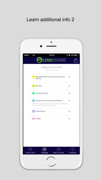 eLEND Solutions screenshot 2
