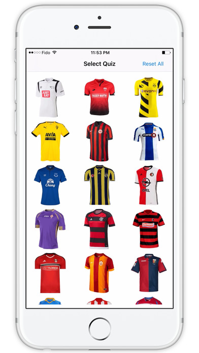 Football Shirts Quiz - Soccer Jersey Quiz screenshot 4