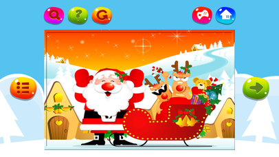 Merry Christmas Jigsaw Puzzles Game free for Kids screenshot 2