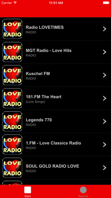 Love Radio Stations screenshot 2