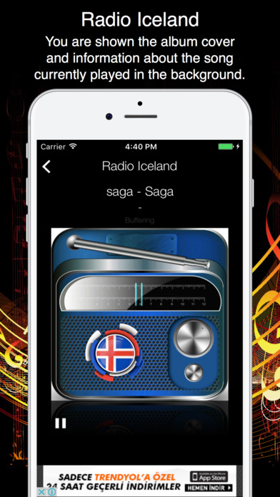 Radio Iceland - Live Radio Listening screenshot 2