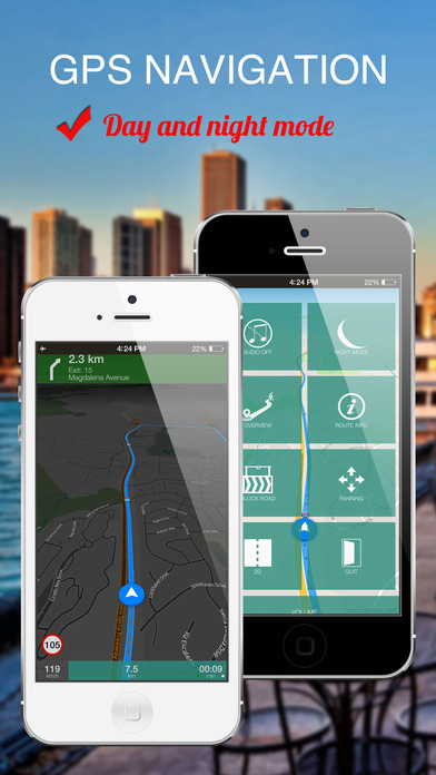 Panama : Offline GPS Navigation screenshot 4