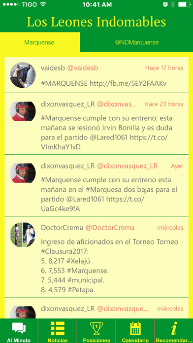 Los Leones Indomables - Deportivo Marquense - GT screenshot 2