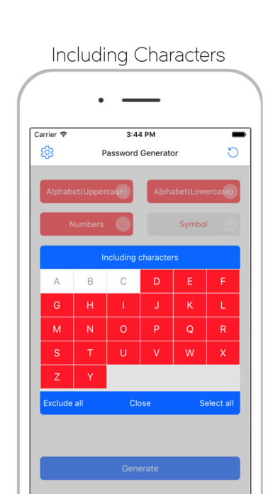 PasswordGenerator - Simple screenshot 2