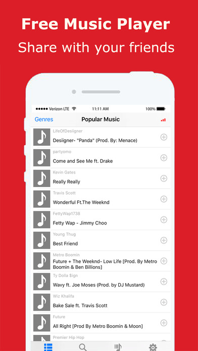 Free Music - Unlimited Music Play.er & Songs Cloud screenshot 3