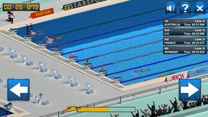 Swimming Race 2017 screenshot 3