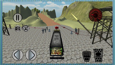 Extreme Army Cargo : Transport Truck Drive - Pro screenshot 4