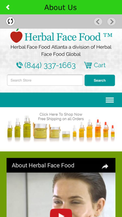 Herbal Face Food screenshot 3