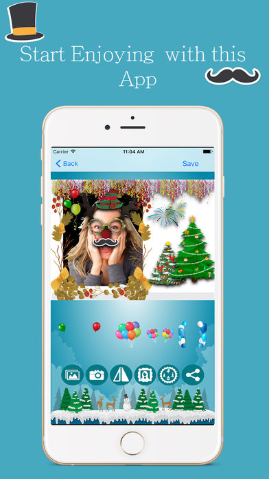 Christmas picture stickers screenshot 3