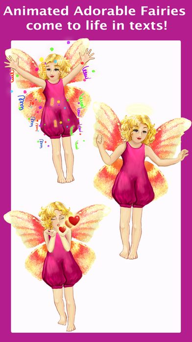 Cutest Fairy Stickers screenshot 3