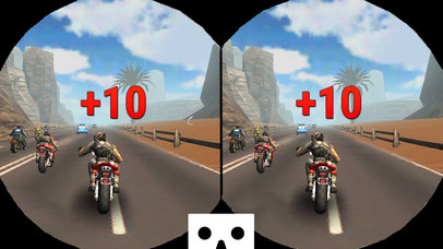 VR Drift MotorBike Racing : Extreme Stunt Rider 3D screenshot 2