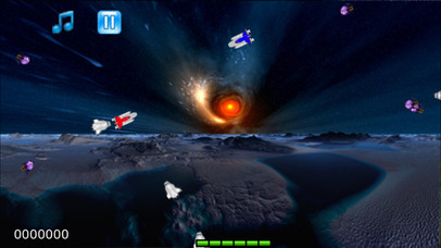 Space Rush On Fire Of War: Dangerous Mission screenshot 4