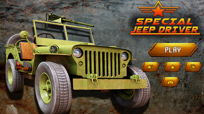 Special Jeep Driver - American Army Transport sim screenshot 2