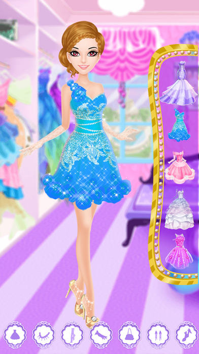 Princess Doll Makeover & Salon Game screenshot 3