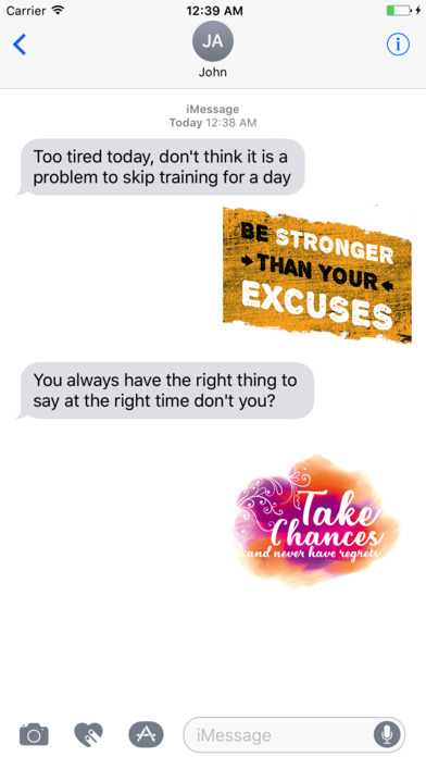 Watercolor Quotes Stickers screenshot 2