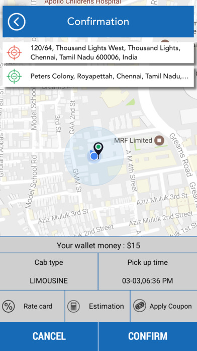 Cashless transport passenger screenshot 2