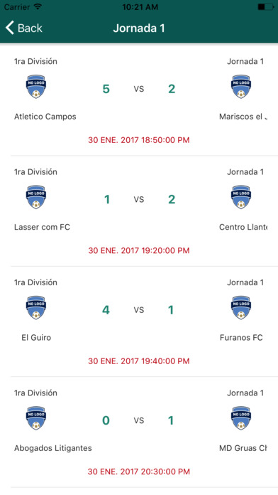 Liga Premier Ensenada screenshot 4