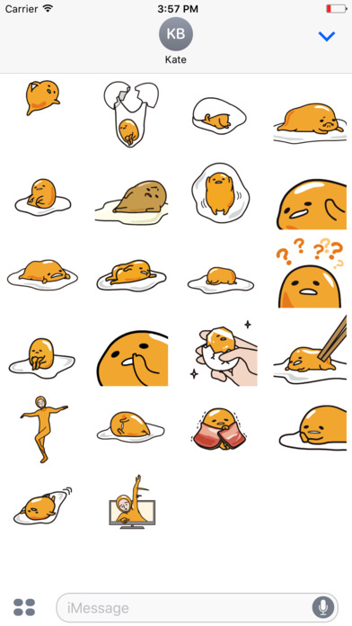 Poached Egg  - Animated Stickers And Emoticons screenshot 2