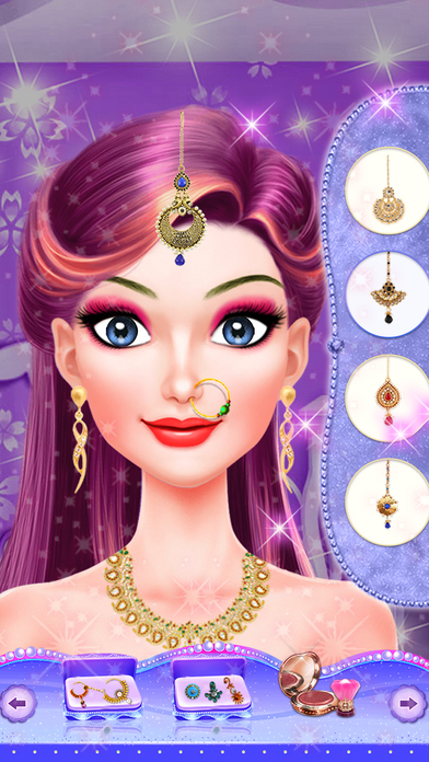 Indian Doll Fashion Salon : Dressup Game screenshot 3