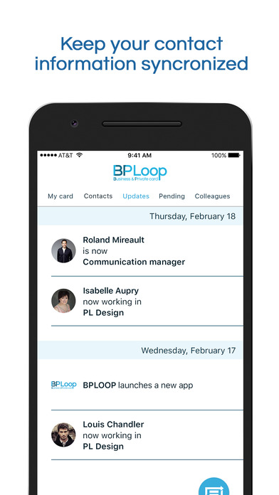 BPLoop – Carte de visite digitale screenshot 3