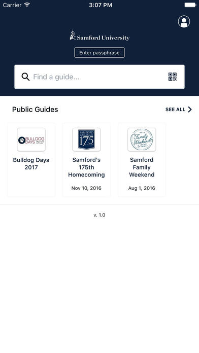 Samford University Guides screenshot 2