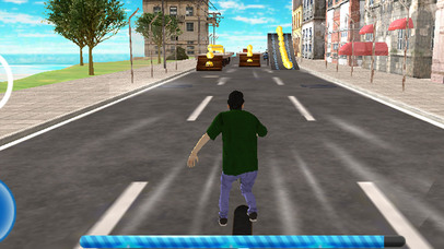 Skateboard Racing 3D Free screenshot 2