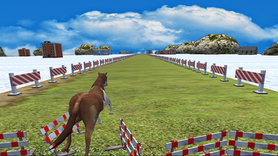 VR Wild Derby Riding - Horse Race screenshot 2