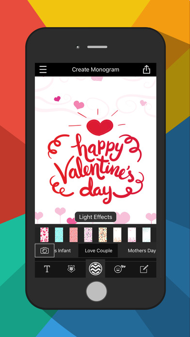 Valentine's Day Photo Editor - Love Quotes Maker screenshot 2