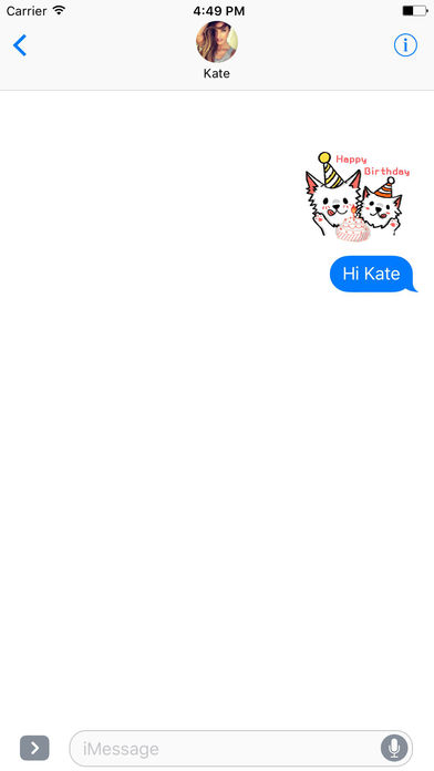 Lovely Westie Dog Vol 3 - Stickers for iMessage screenshot 4