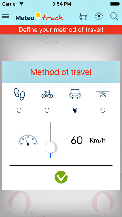 MeteoTrack Track your weather! screenshot 2