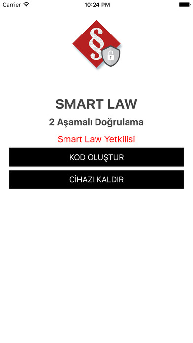 Smart Law 2 Aşamalı Doğrulama screenshot 3