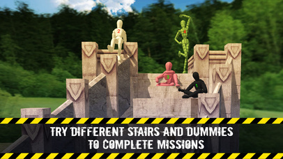 Stair Dummy Crash Test Simulator 3D screenshot 4