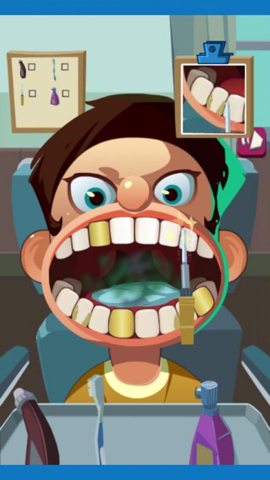 超级玩具牙医诊所 - 好玩的虚拟牙医办公室游戏 screenshot 2