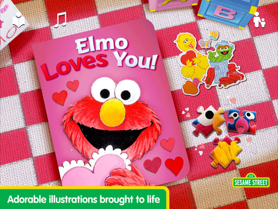 elmo loves you doll