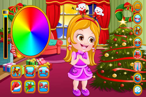 Baby Christmas Dressup1 - Festival Ball screenshot 2