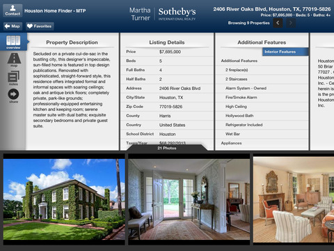 Houston Home Finder - MTP for iPad screenshot 4