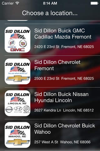 Sid Dillon DealerApp screenshot 2