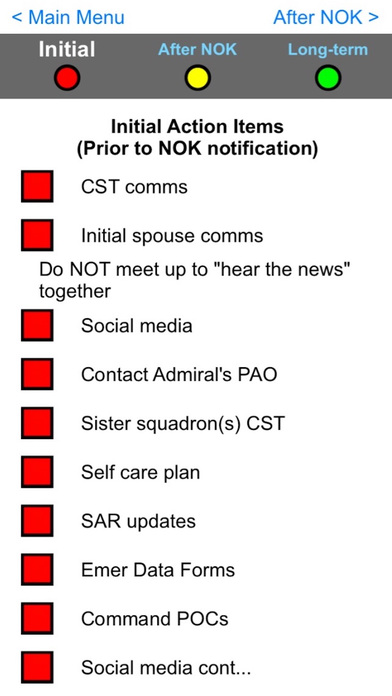 CNAF Casualty screenshot 2
