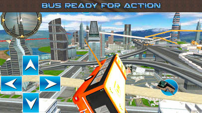 Futuristic Dr Fighter Bus : Drive Air Experience screenshot 4