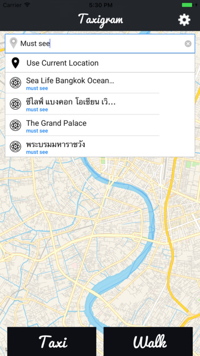 Taxigram Bangkok screenshot 2